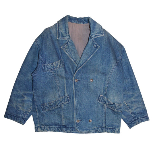 New Man Denim Mens Overcoat (Size M)