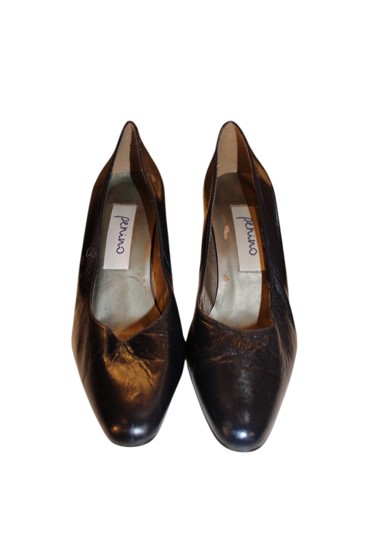 Perino Leather Heels (Size 4)