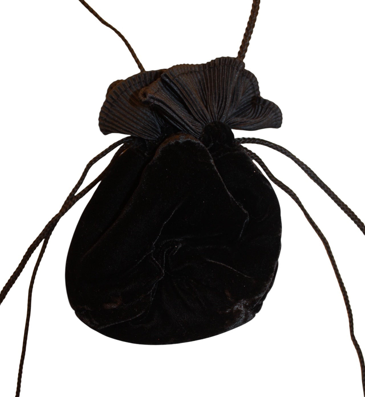 Velvet Beaded Shoulder Bag