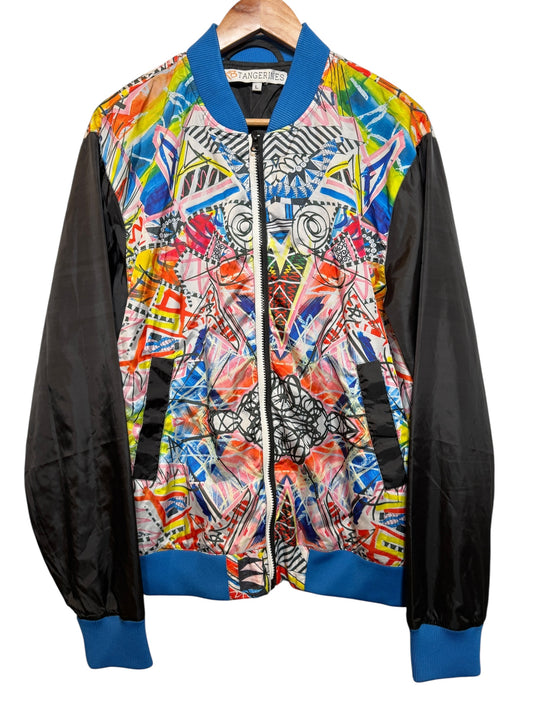 KB Tangerines Mens Patterned Jacket (Size L)