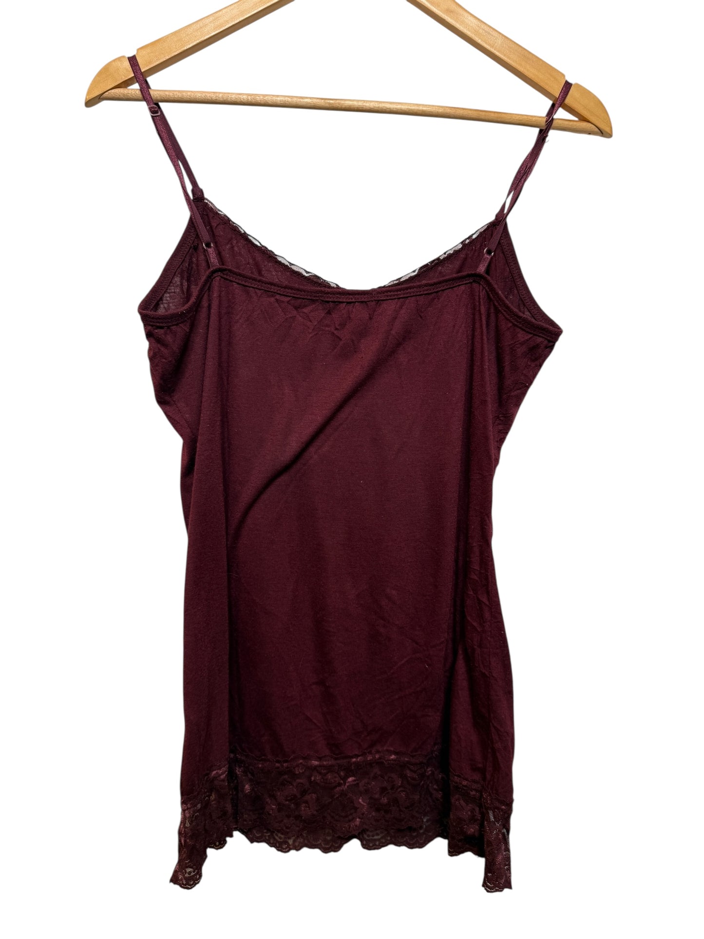 Maurices Women's Red Lace Top (Size M)