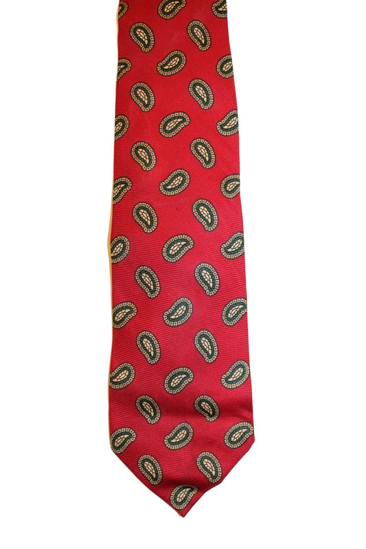 Red Silk Tie