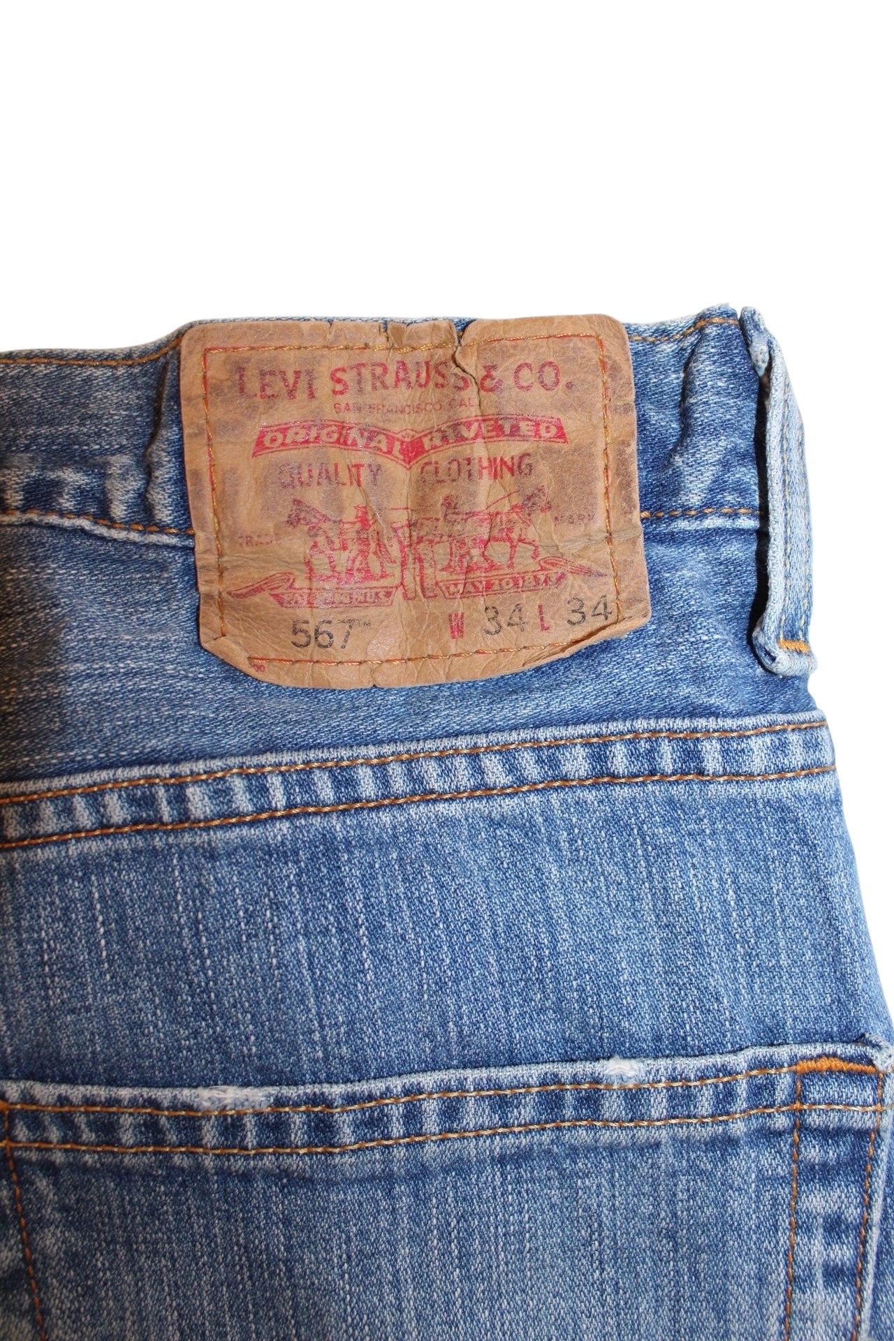 Levi 567 Jeans (36x35)