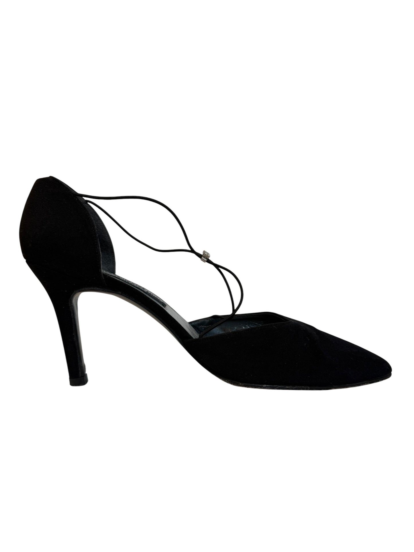 Stuart Weitzman for Russell & Bromley Women's Black Mules (Size UK 5.5)