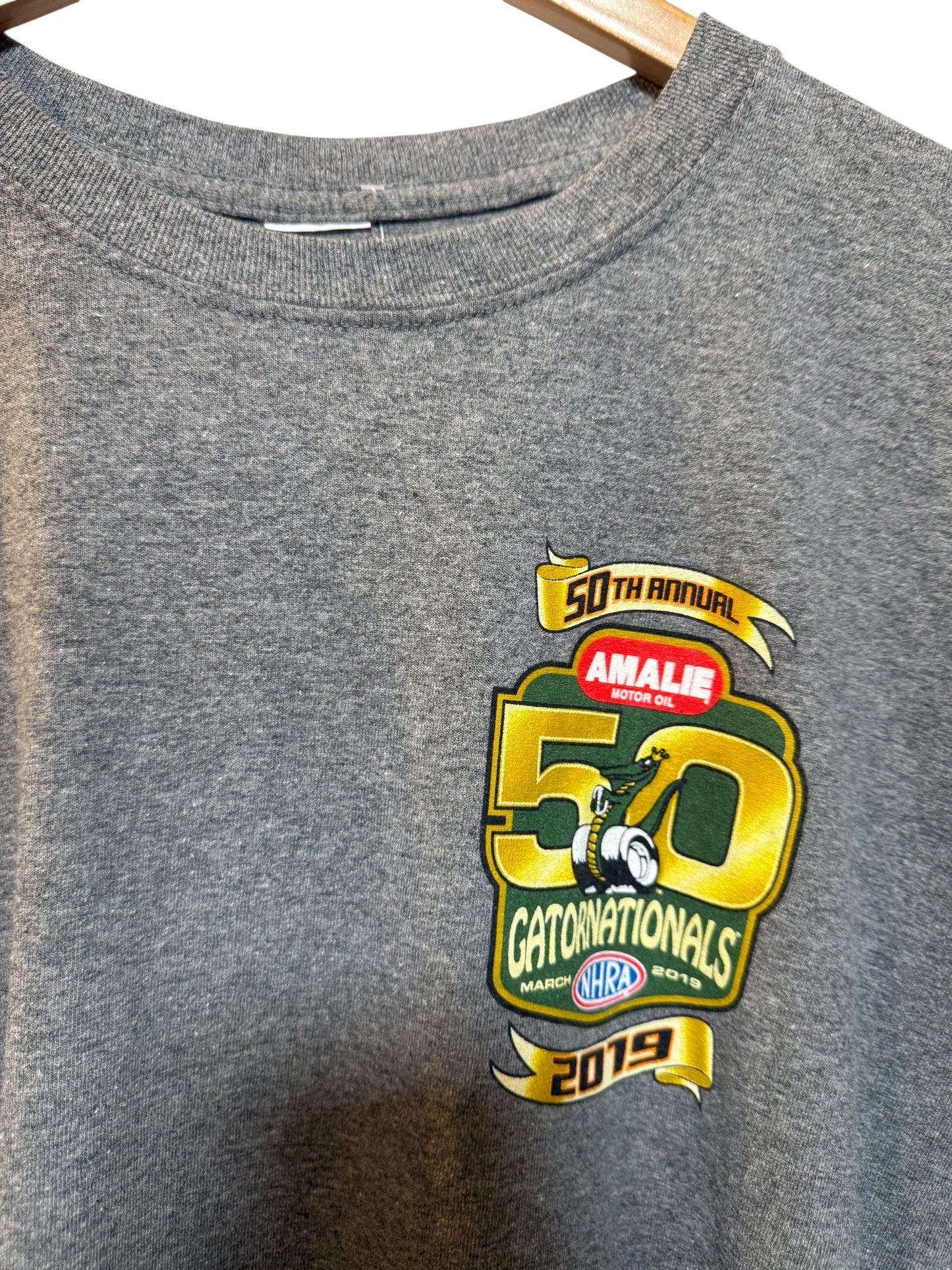 Gatornationals Mens Grey T Shirt (Size XL)