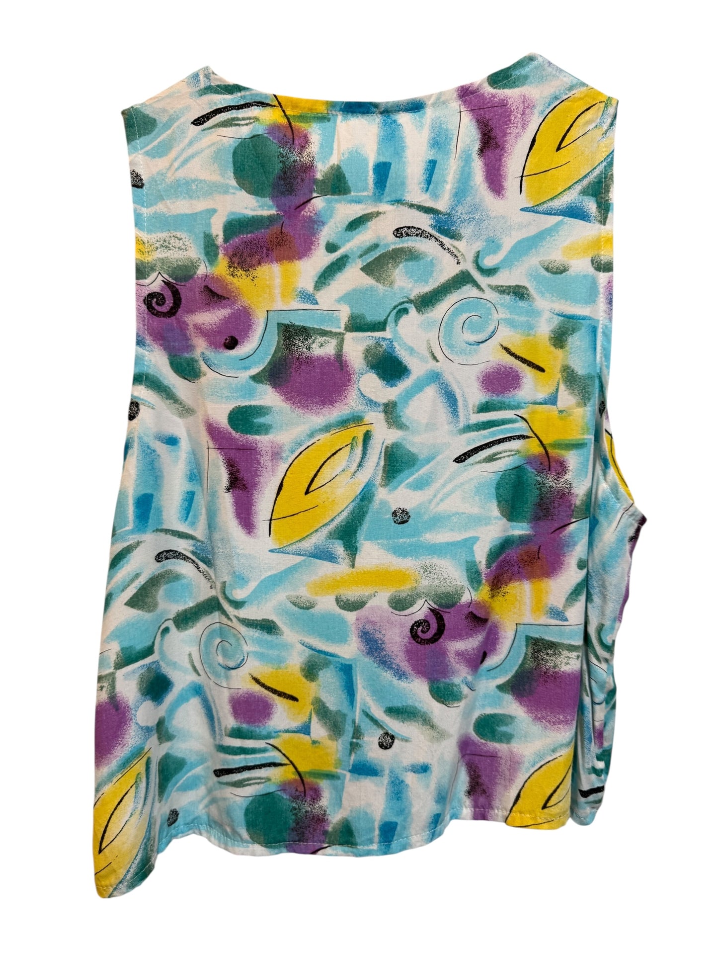Women's Blue Blouse Top (Size M)