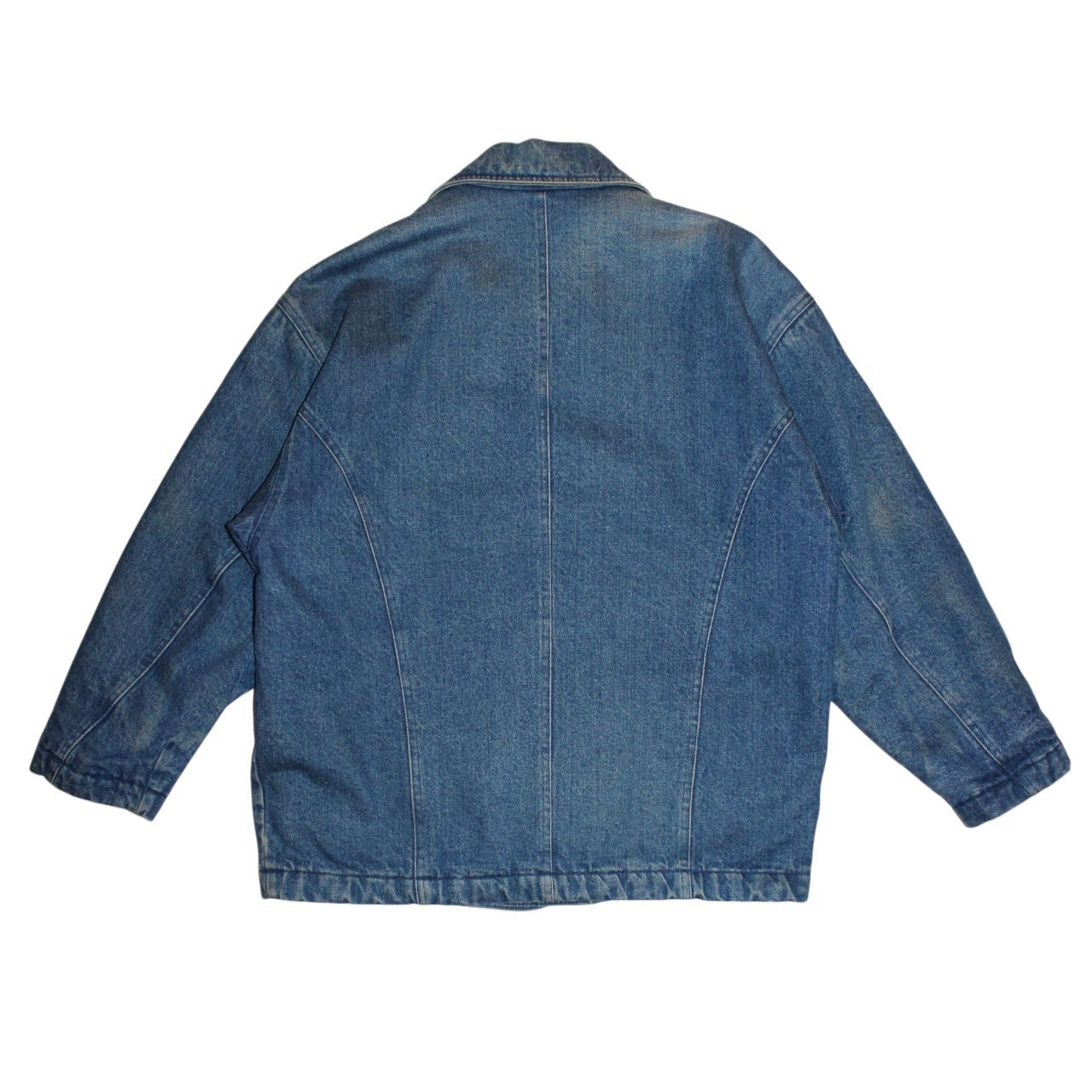 New Man Denim Mens Overcoat (Size M)
