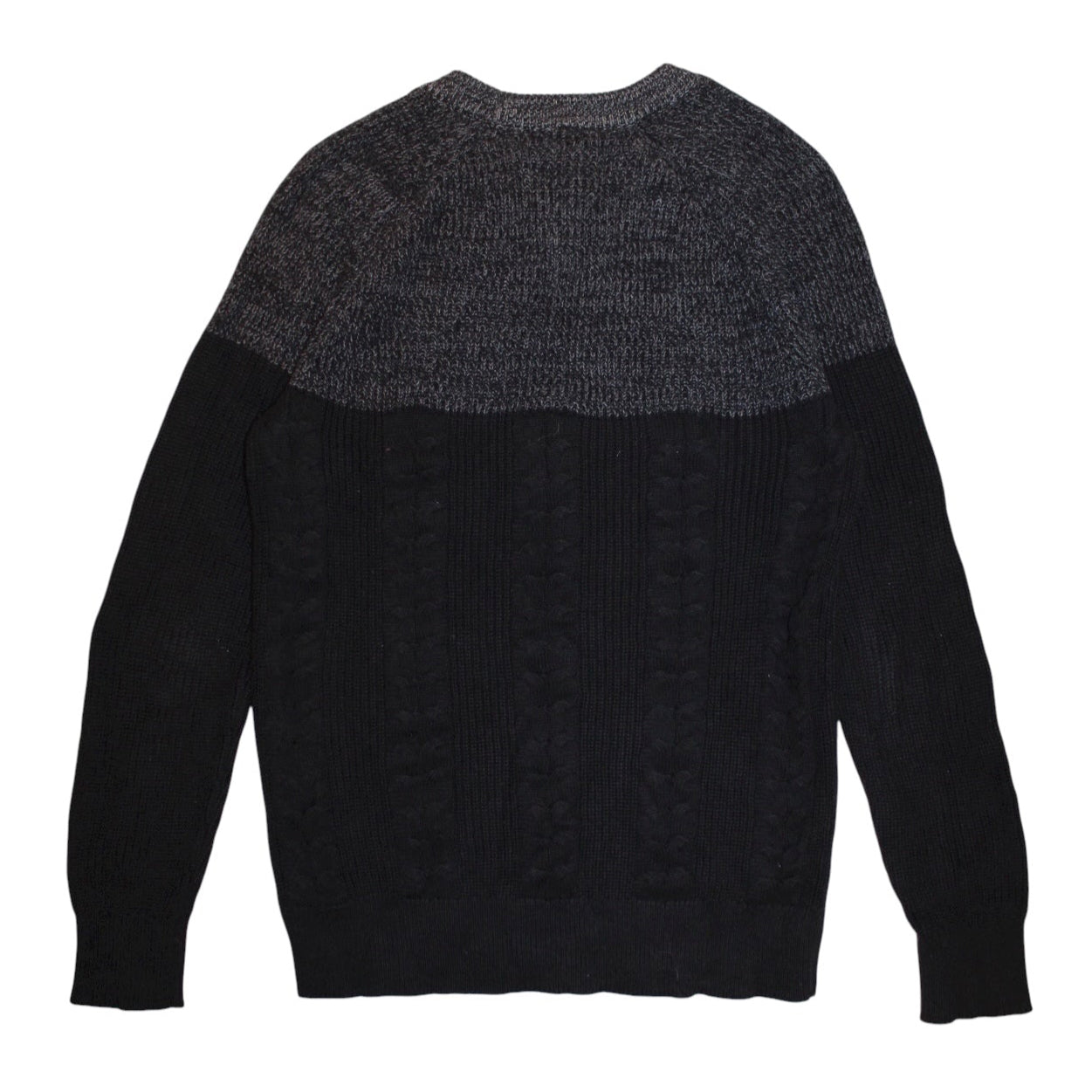 Express Mens Black Knitted Sweater (Size M)