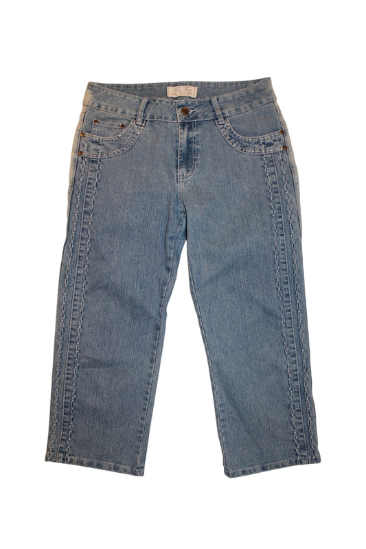 Miss Fiori Women's 3/4 Jeans (34x23)