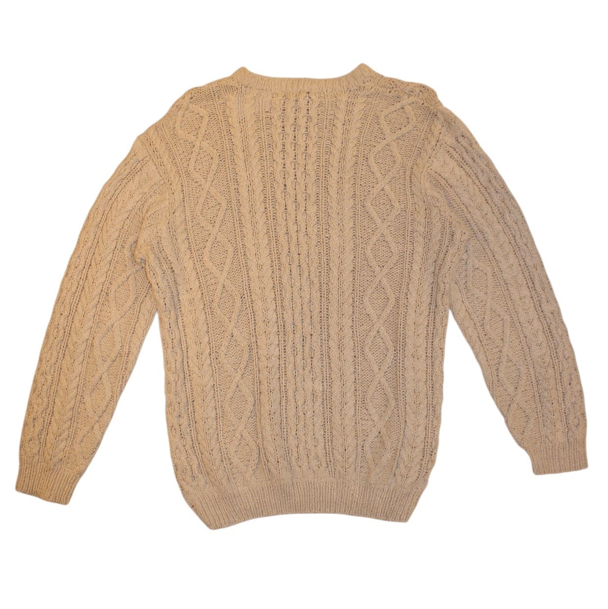Champagne Silk Women's Knitted Jumper (Size L)
