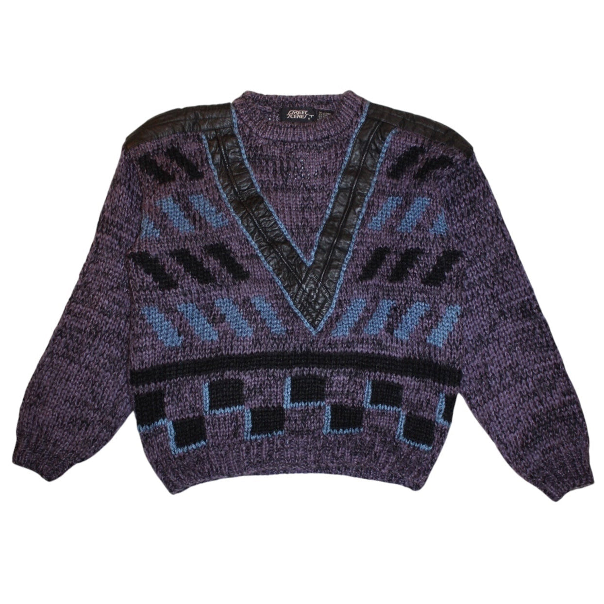 Street Scenes Mens Knitted Sweater (Size M)