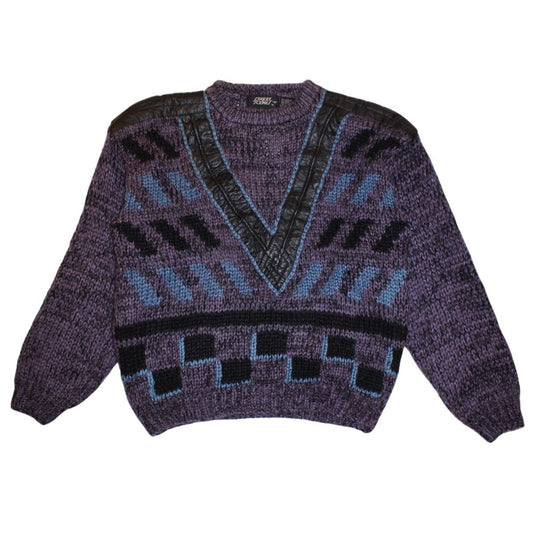 Street Scenes Mens Knitted Sweater (Size M)