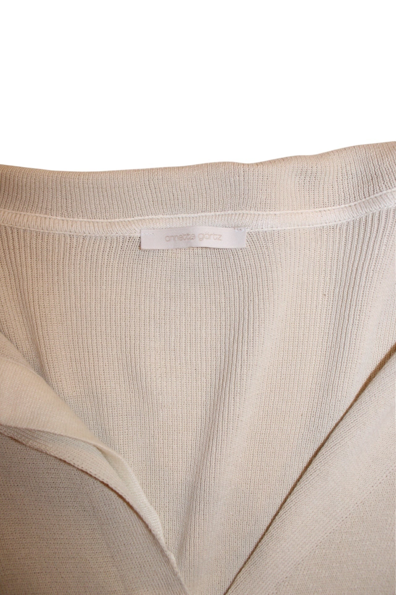 Annette Gortz Cream Over Blouse (Size M)