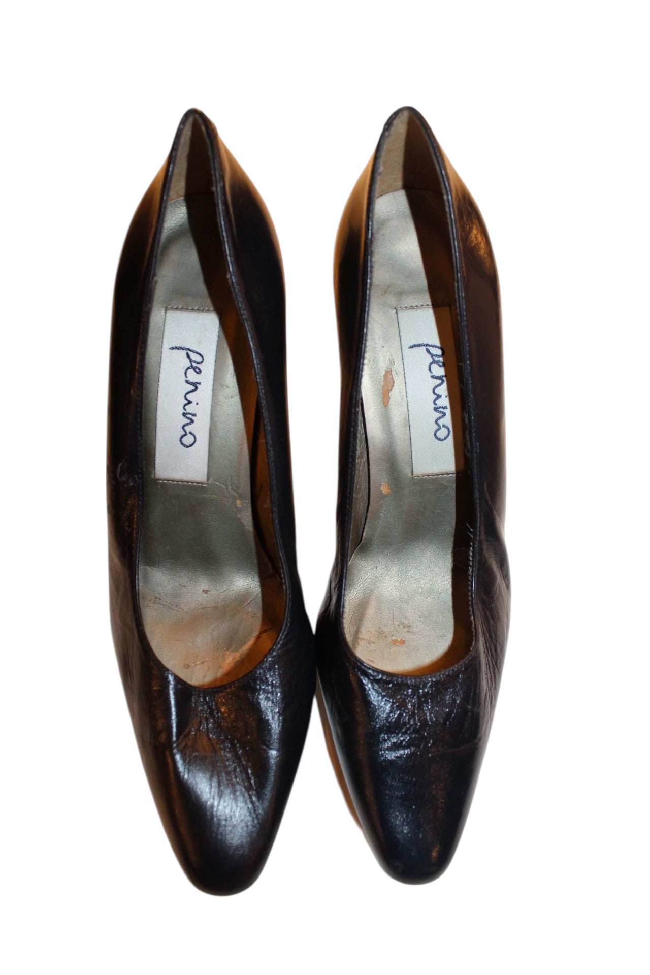 Perino Leather Heels (Size 4)