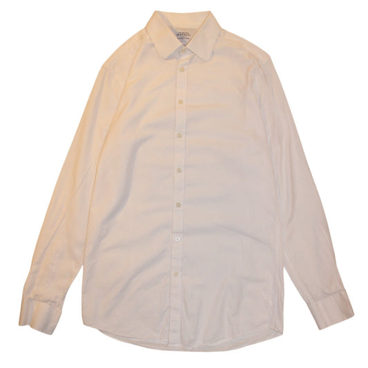 Charles Tyrwhitt White Buttoned Shirt (Size M)