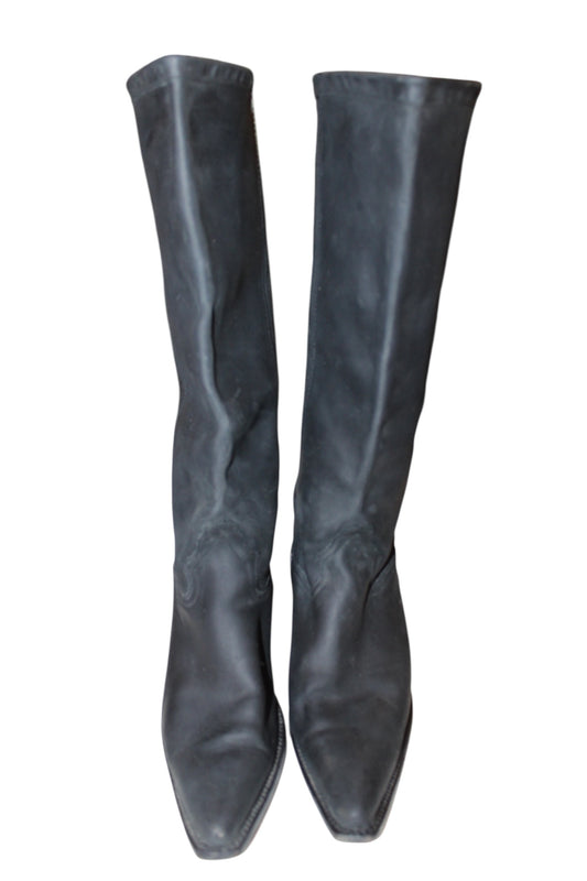 Women's Wedge Heel Boots (Size 7)