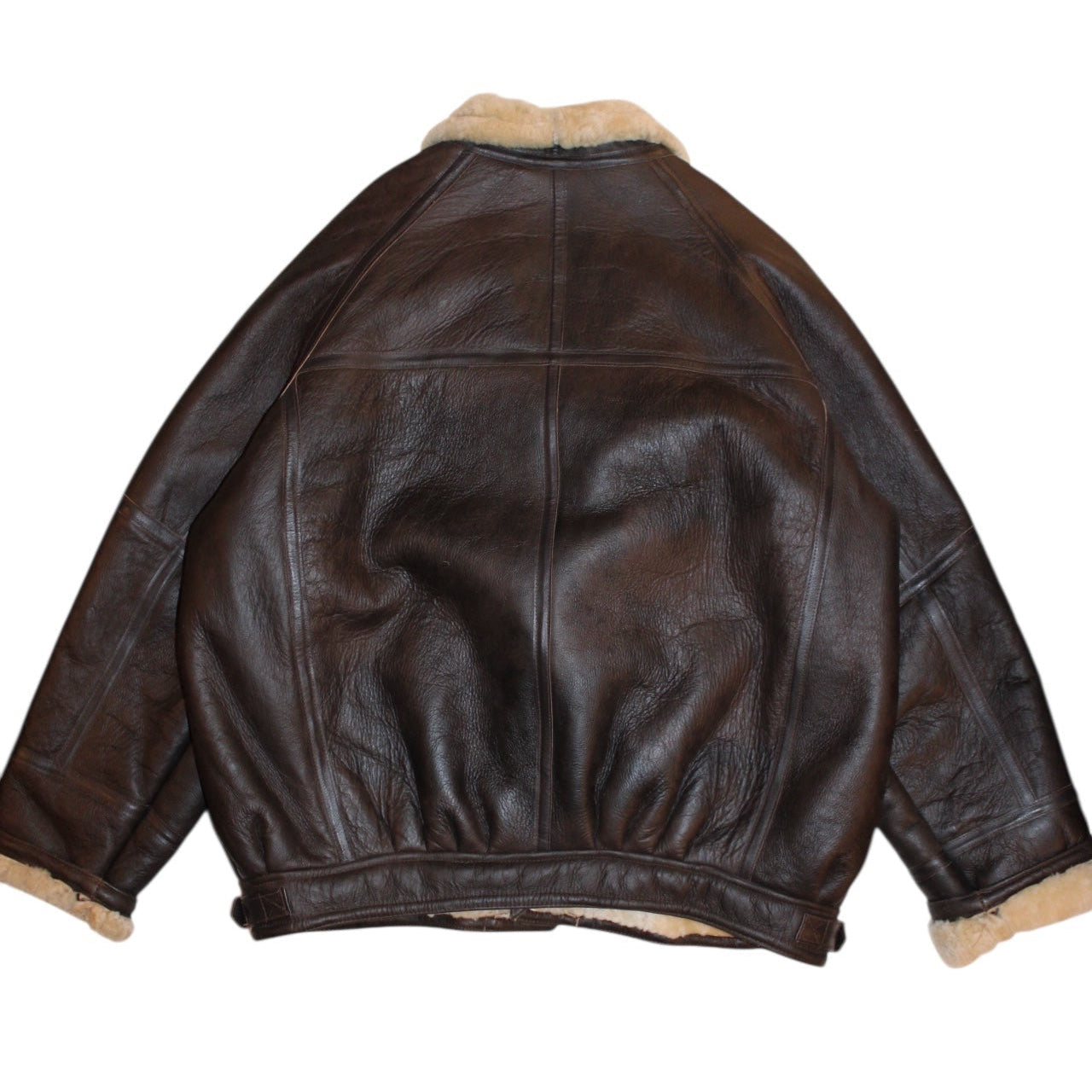 Sardar Mens Flying Sheepskin Jacket (Size XL)