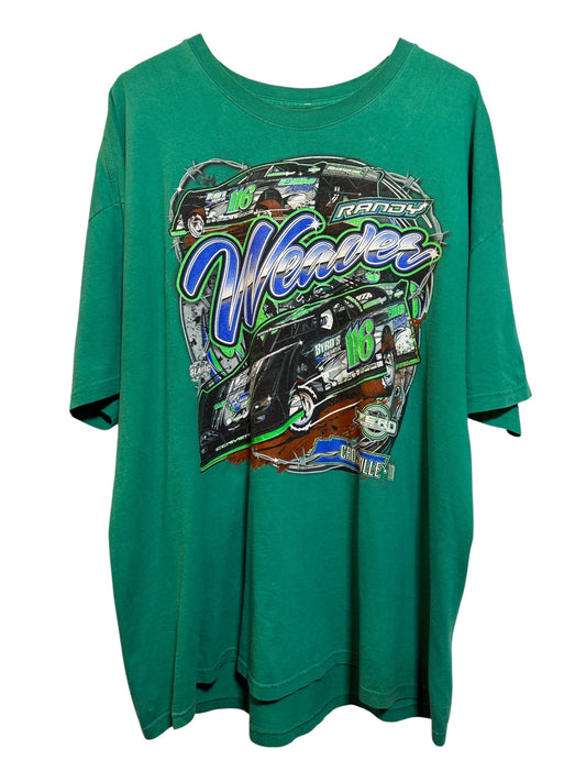Randy Weaver Mens Green T Shirt (Size XXL)