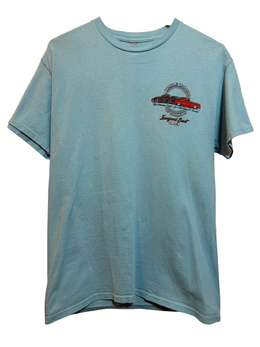 Nashville Superspeedway Mens Blue T Shirt (Size XL)