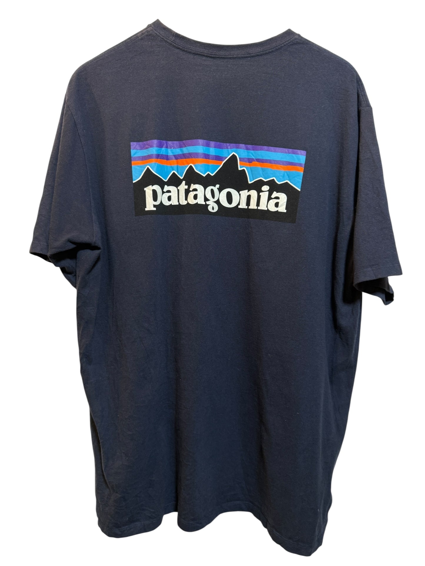 Patagonia Mens Navy T Shirt (Size XL)