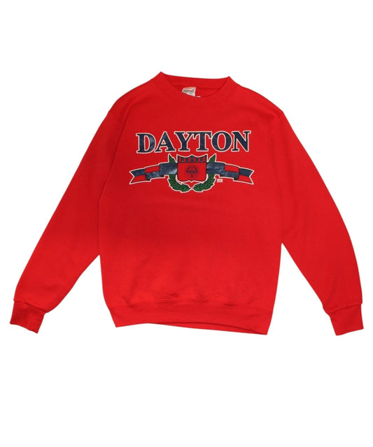 Dayton University Mens Red Sweatshirt (Size L)