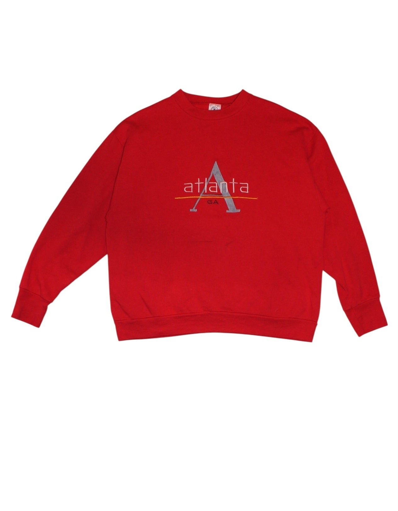 Atlanta GA Mens Red Sweatshirt (Size XL)