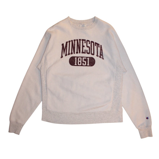 Champion Minnesota White Sweatshirt (Size XL)