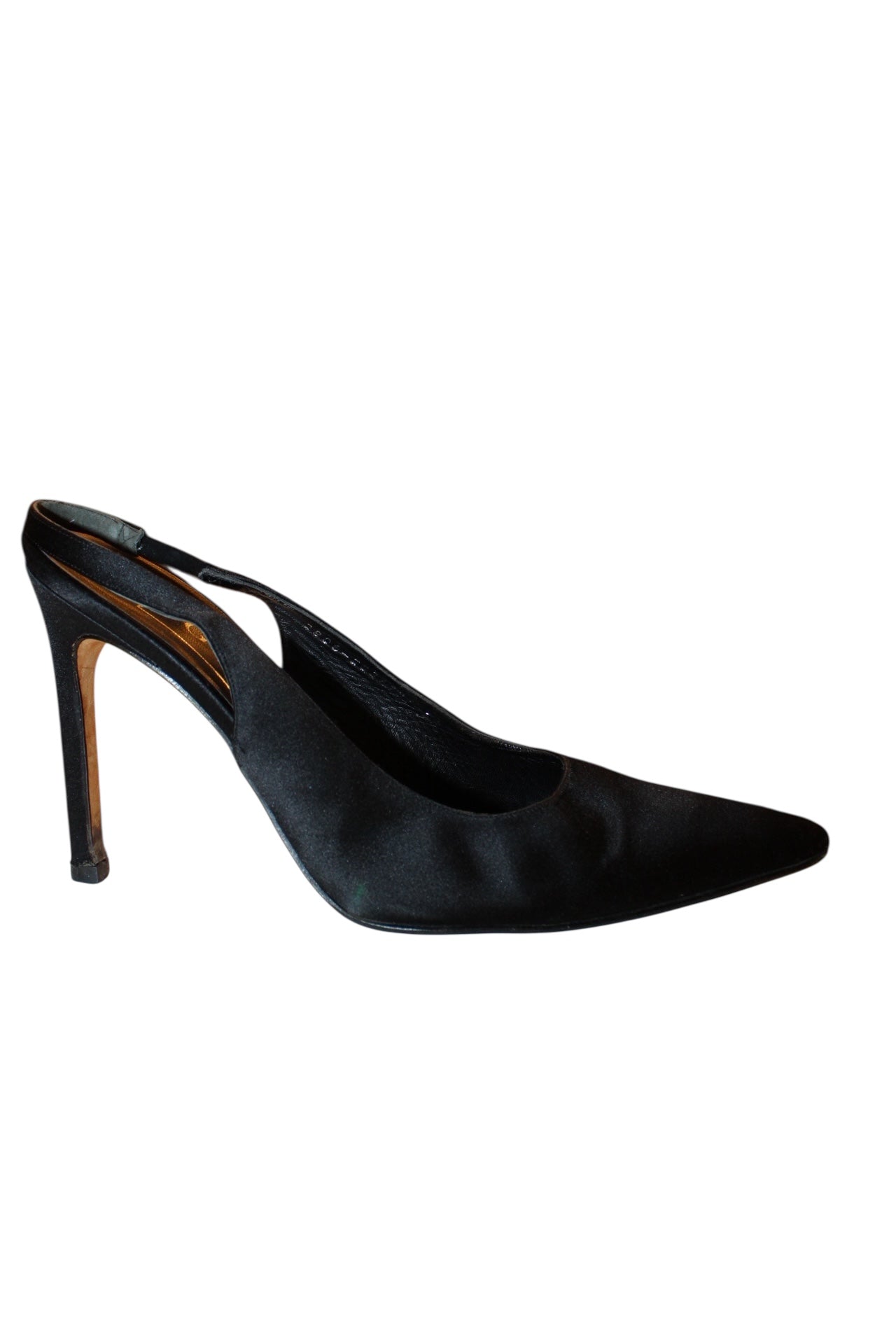 Gina Black Heels (Size 6.5)