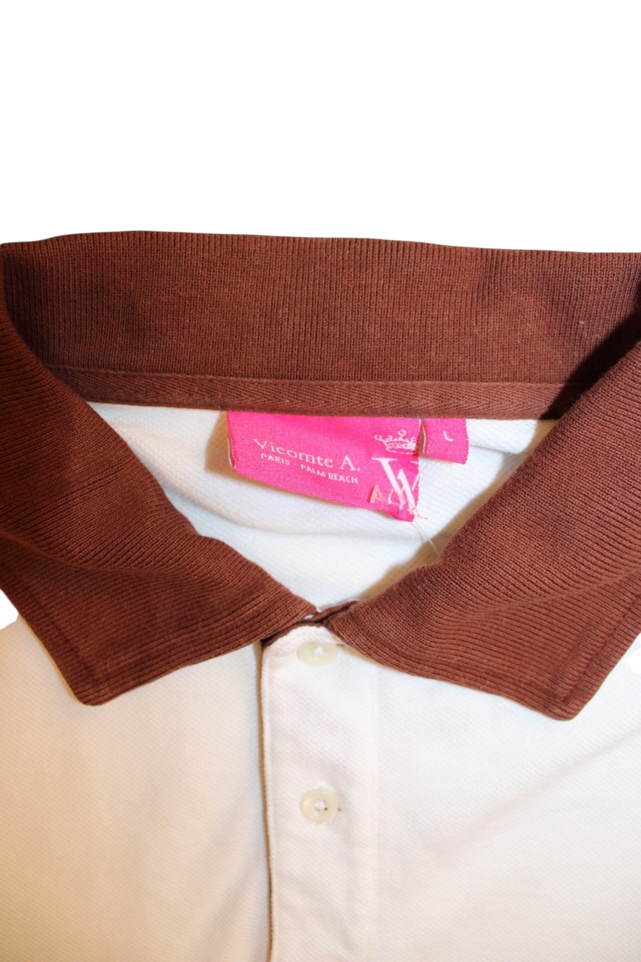 Vicomte A. Mens Polo Top (Size L)