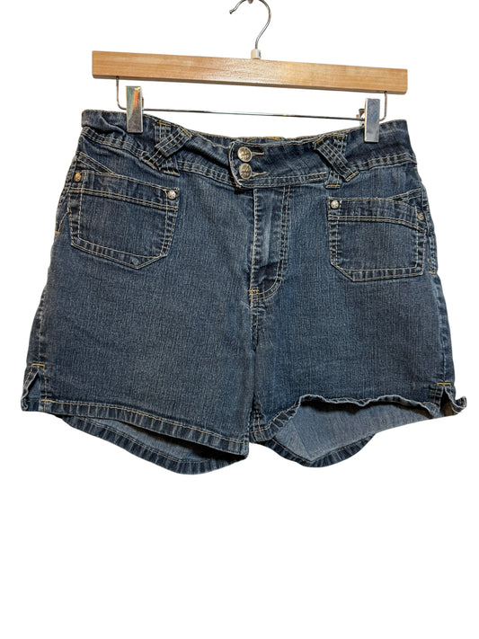 Angels Women's Blue Denim Shorts (W36)