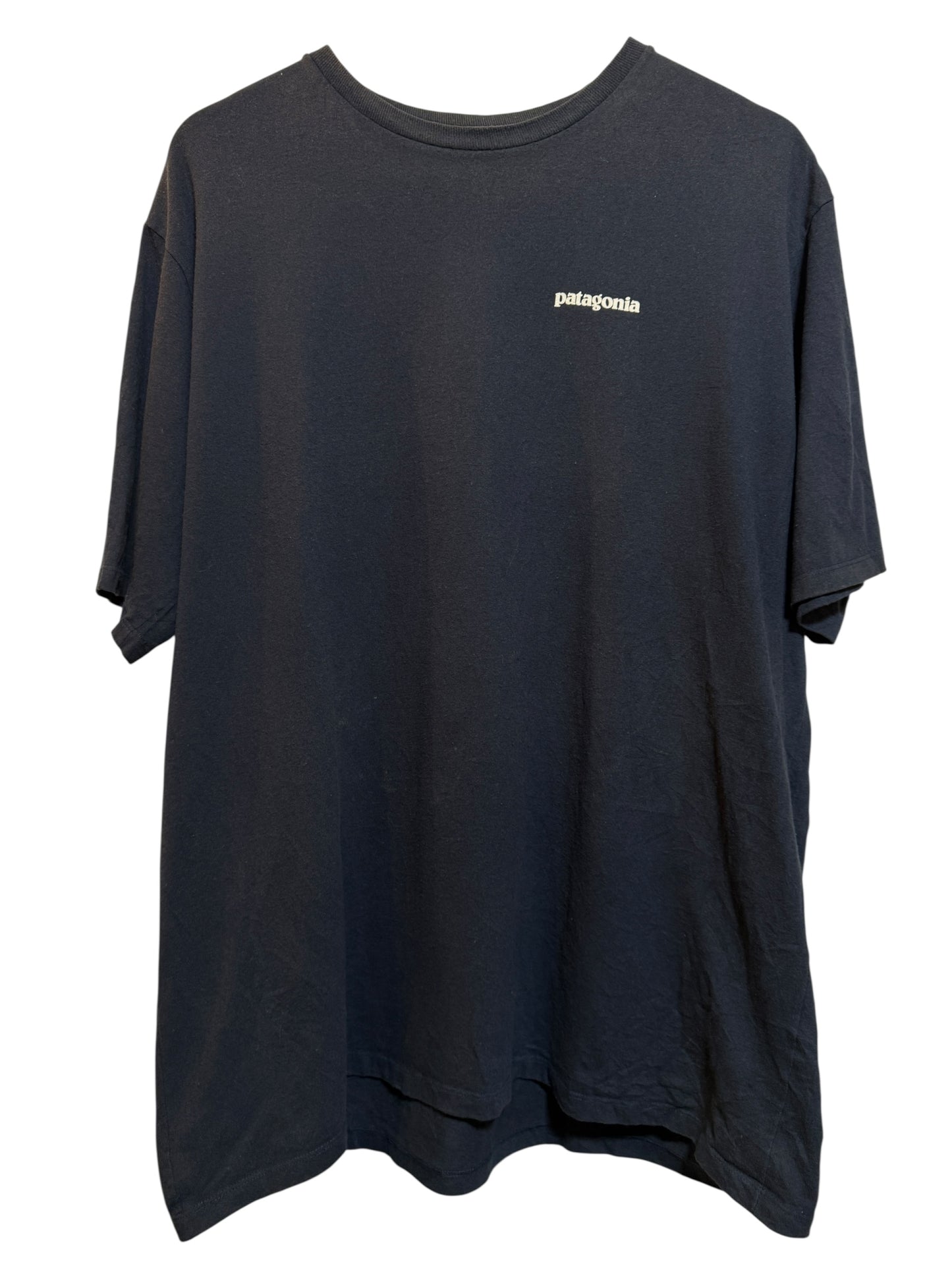 Patagonia Mens Navy T Shirt (Size XL)