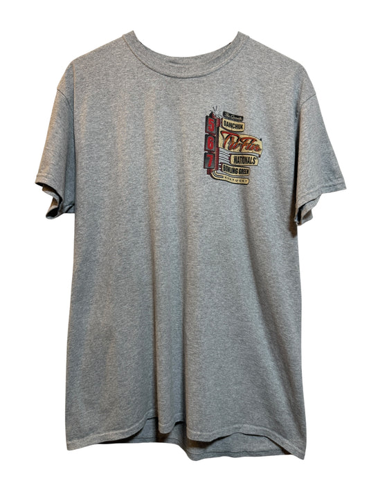Tri-Five Nationals Mens Grey T Shirt (Size L)