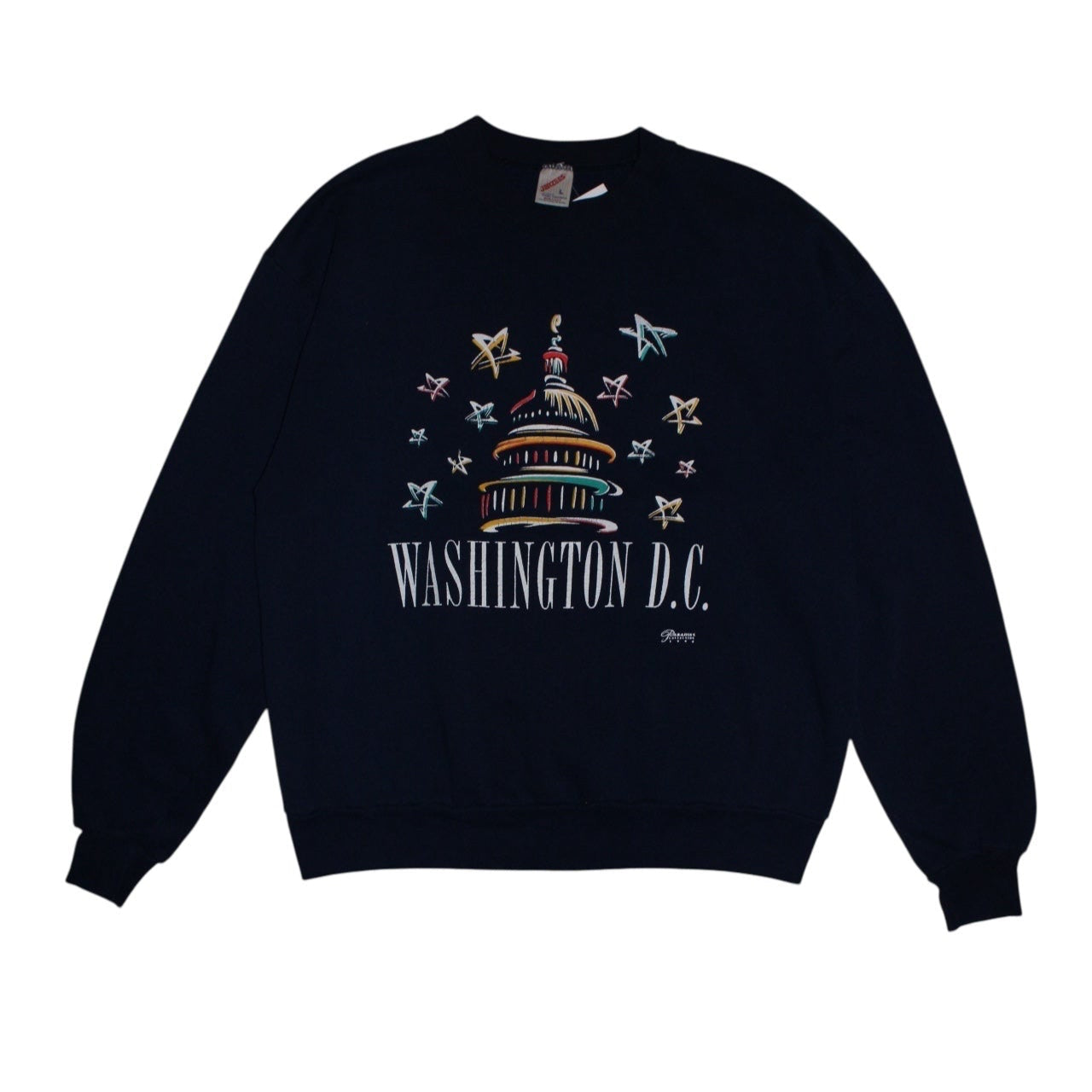 Washington D.C Mens Purple Sweatshirt (Size L)