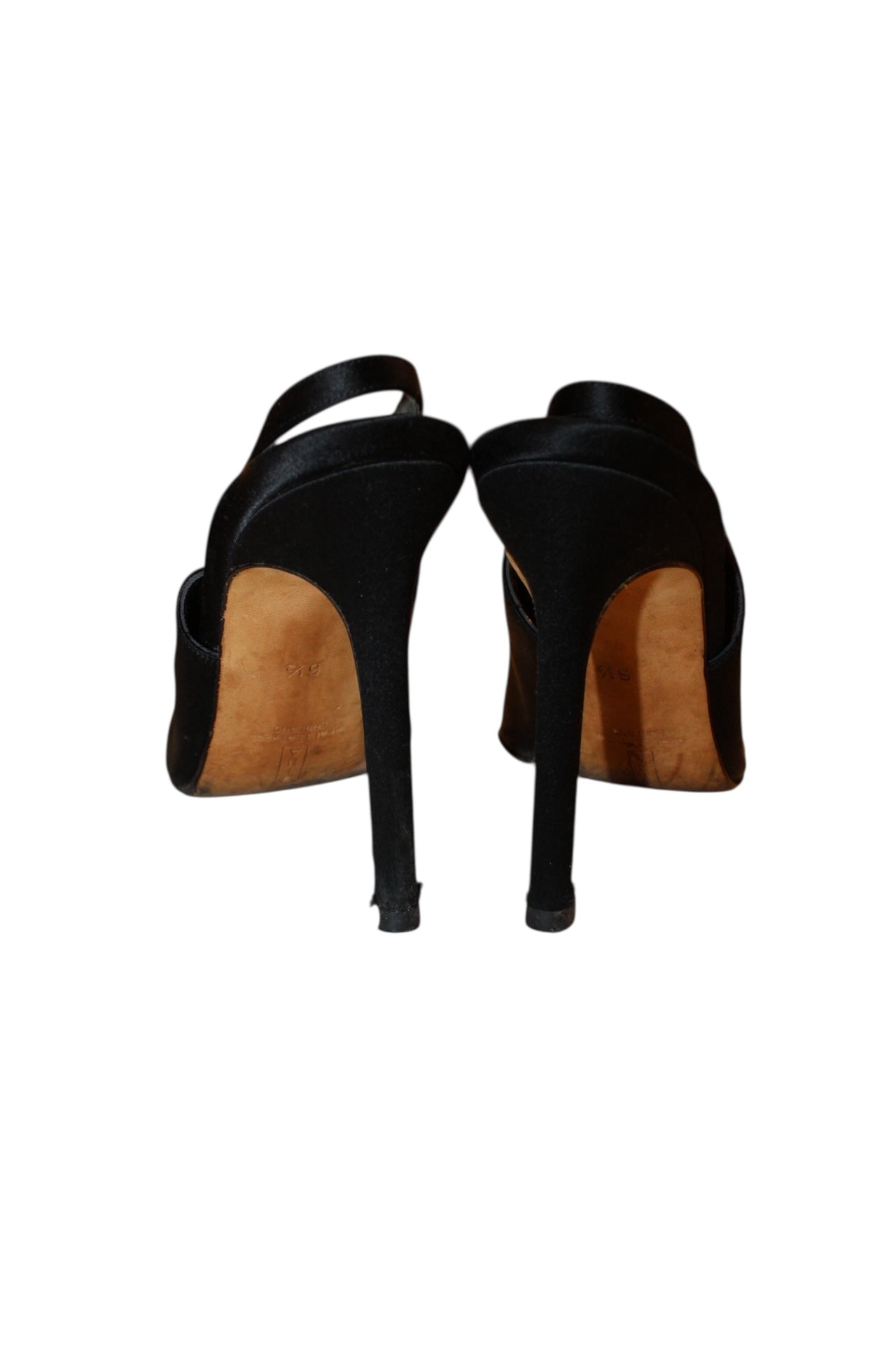 Gina Black Heels (Size 6.5)