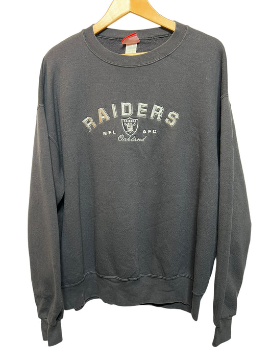 Raiders NFL Black Sweatshirt (Size L)