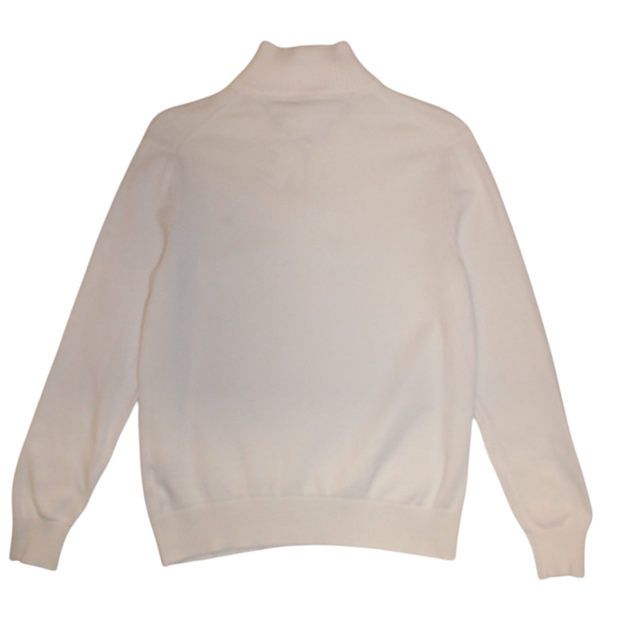 Tommy Hilfiger Mens White Quarter Zip (Size M)