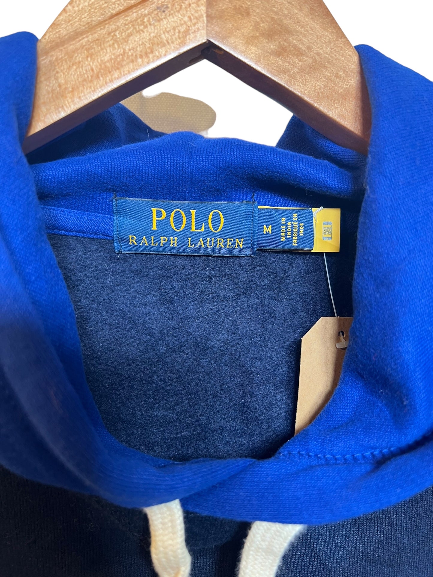 Ralph Lauren Navy Hoodie (Size M)