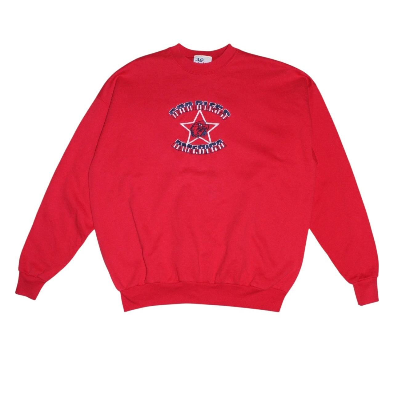 M&C Sport Mens Red America Sweatshirt (Size XL)
