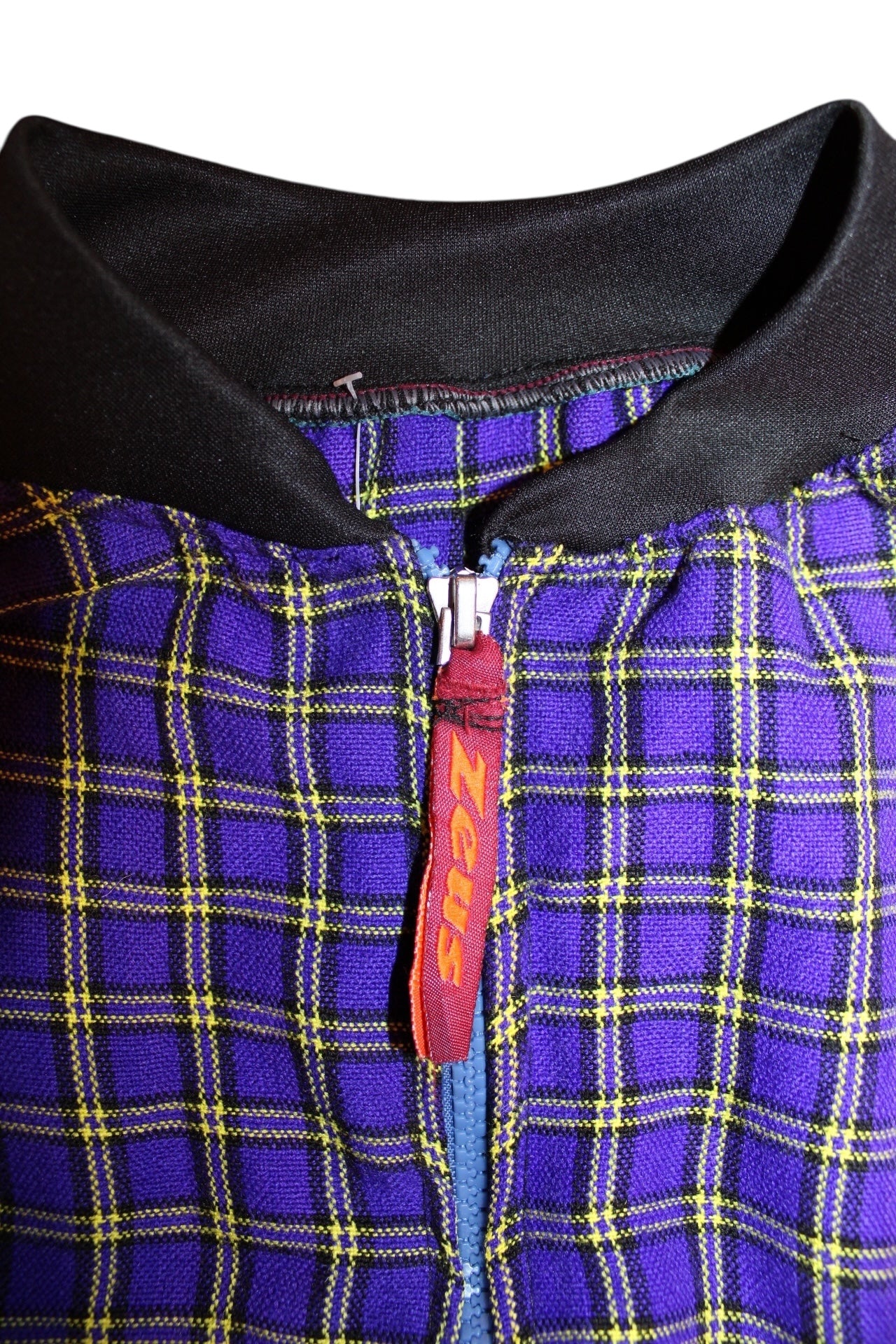 Chequered Mens Zipped Jacket (Size S)