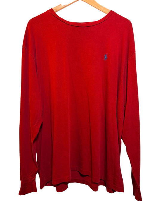 Polo Ralph Lauren Red Longsleeve Top (Size XL)