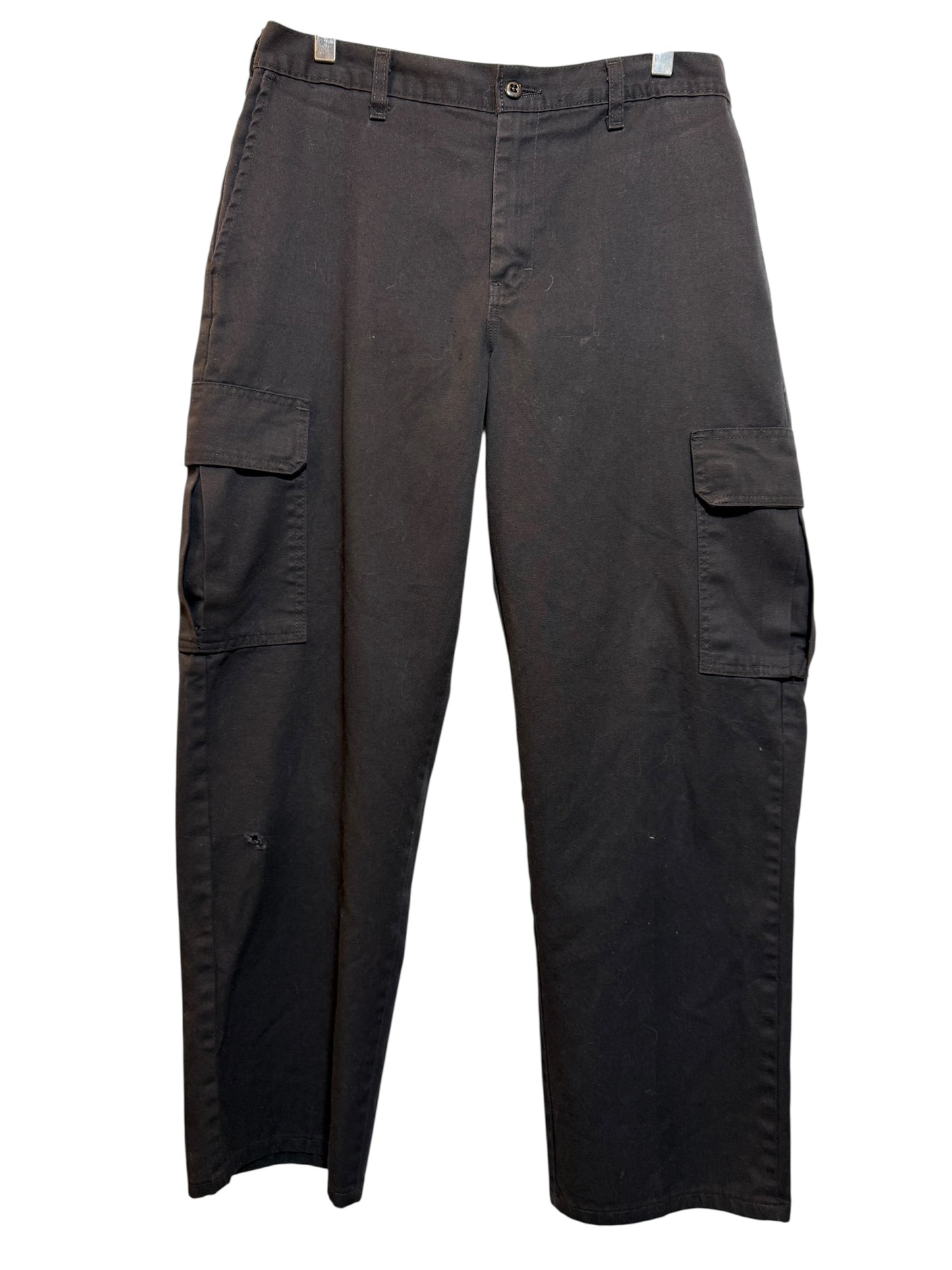 Dickies Mens Black Cargo Trousers (32x30)