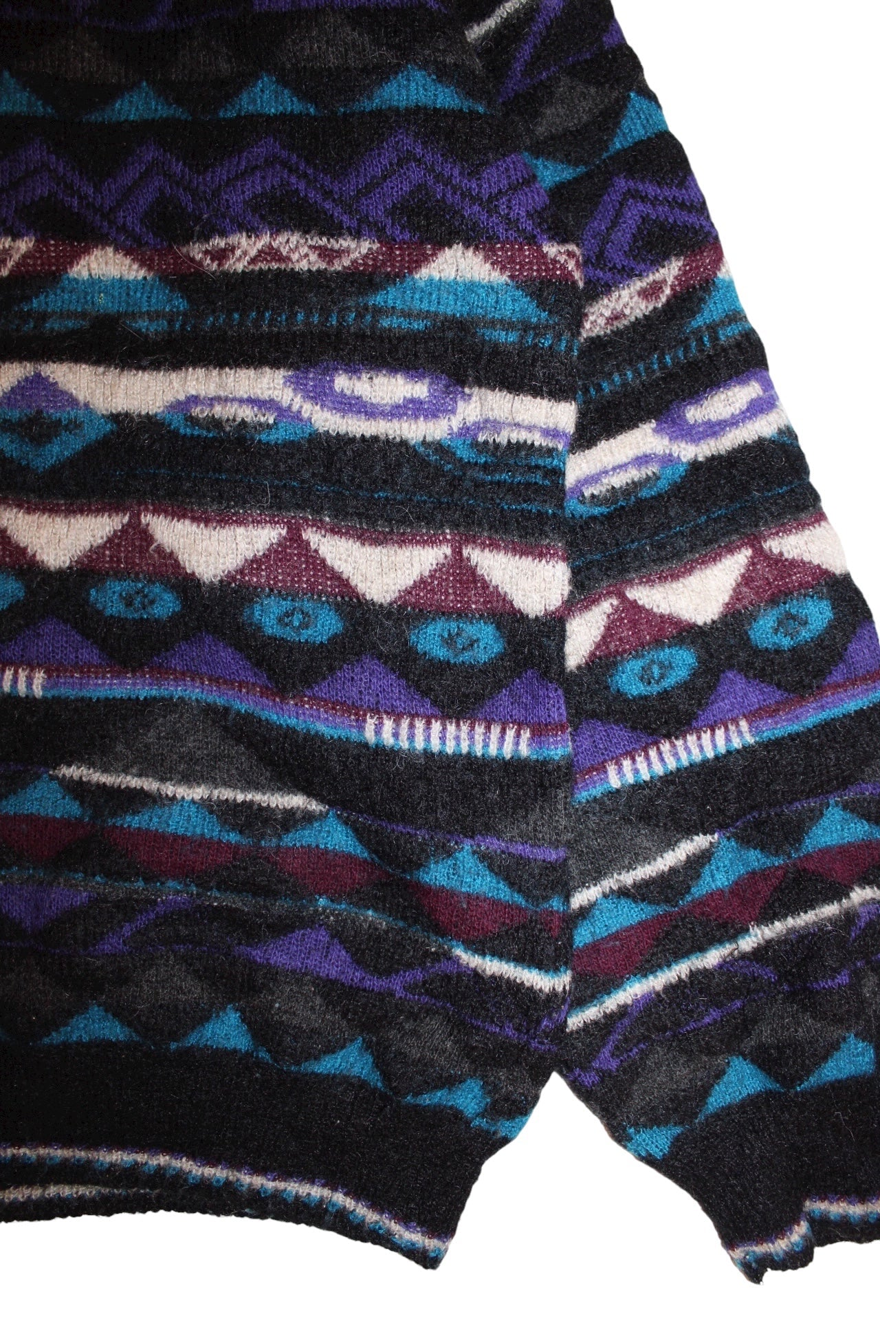 Pronto Uomo Mens Blue Knitted Sweater (Size L)