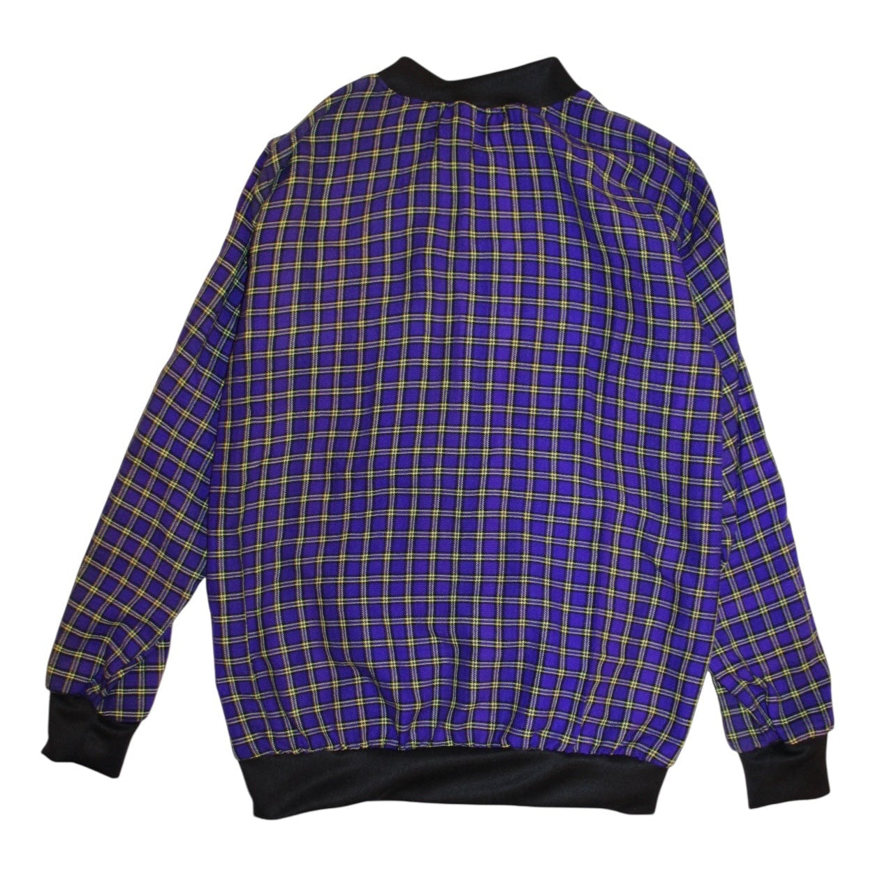 Chequered Mens Zipped Jacket (Size S)