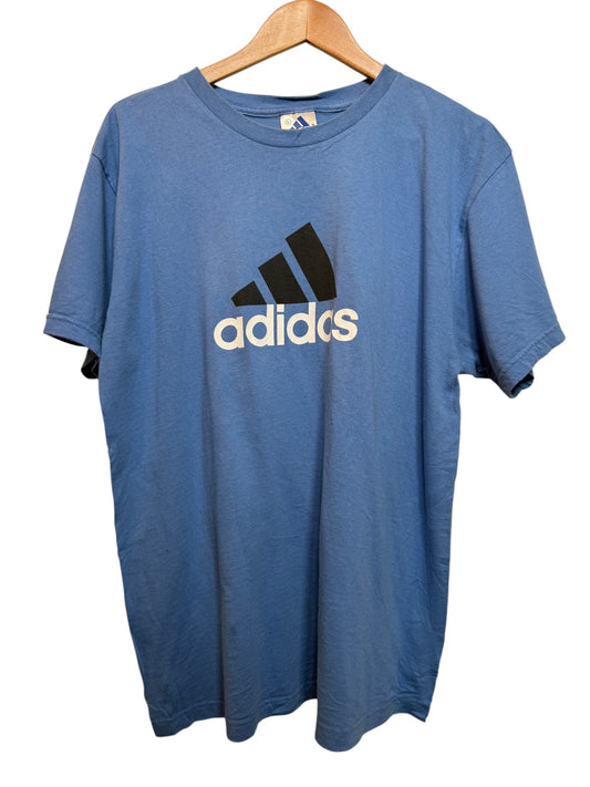 Adidas Blue T Shirt (Size L)