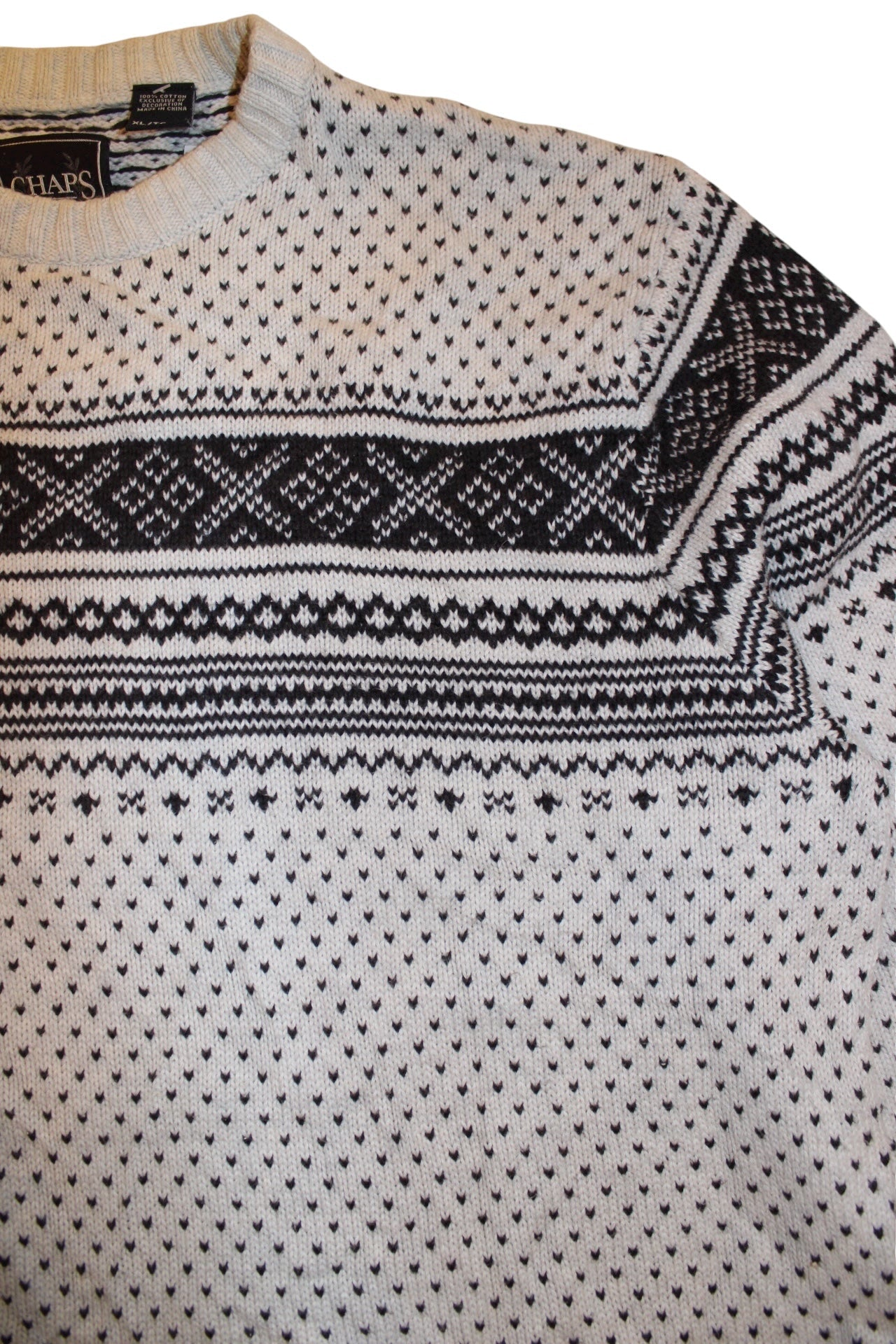 Chaps Ralph Lauren Mens Knitted Sweater (Size XL)