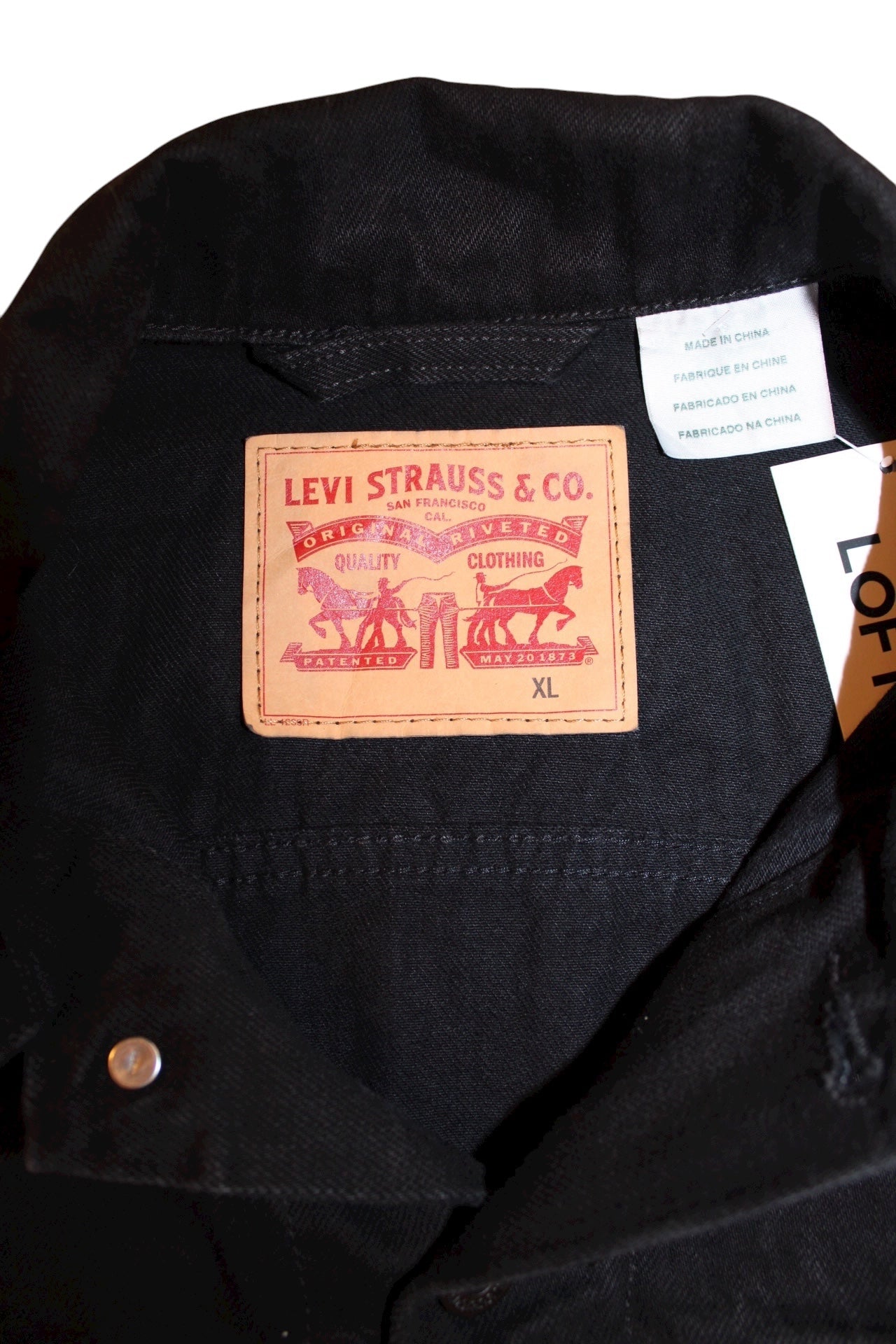 Levi Mens Denim Jacket (Size XL)