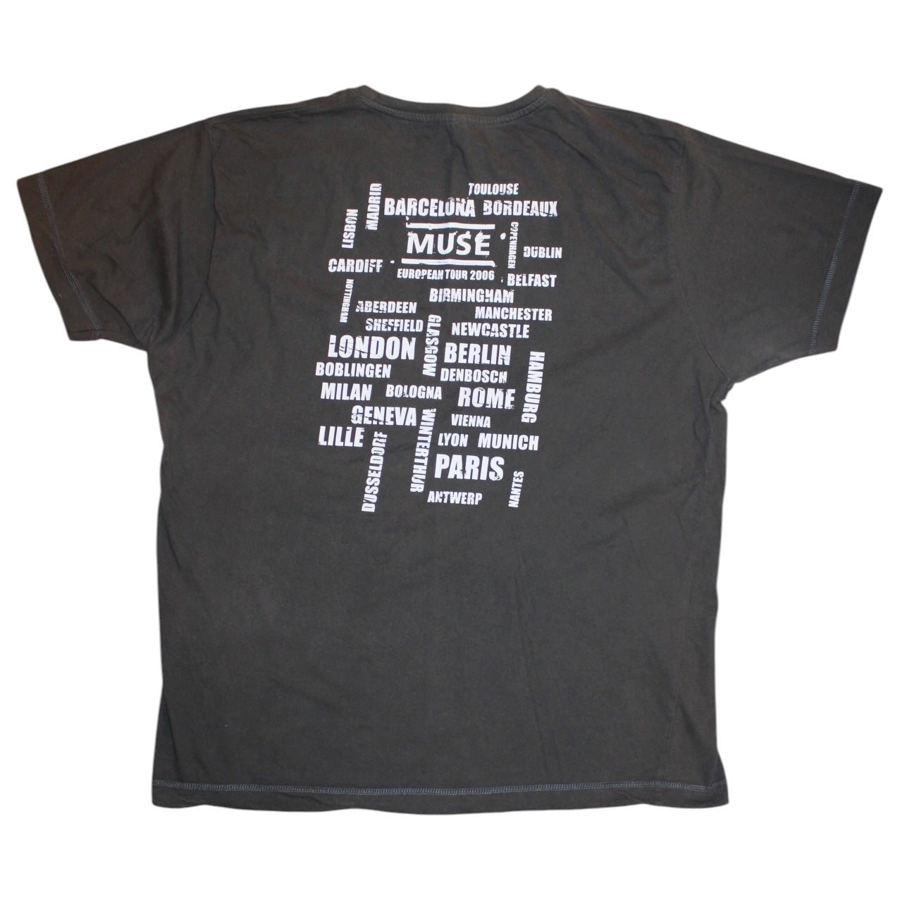 Muse Mens Tour T Shirt (Size XL)