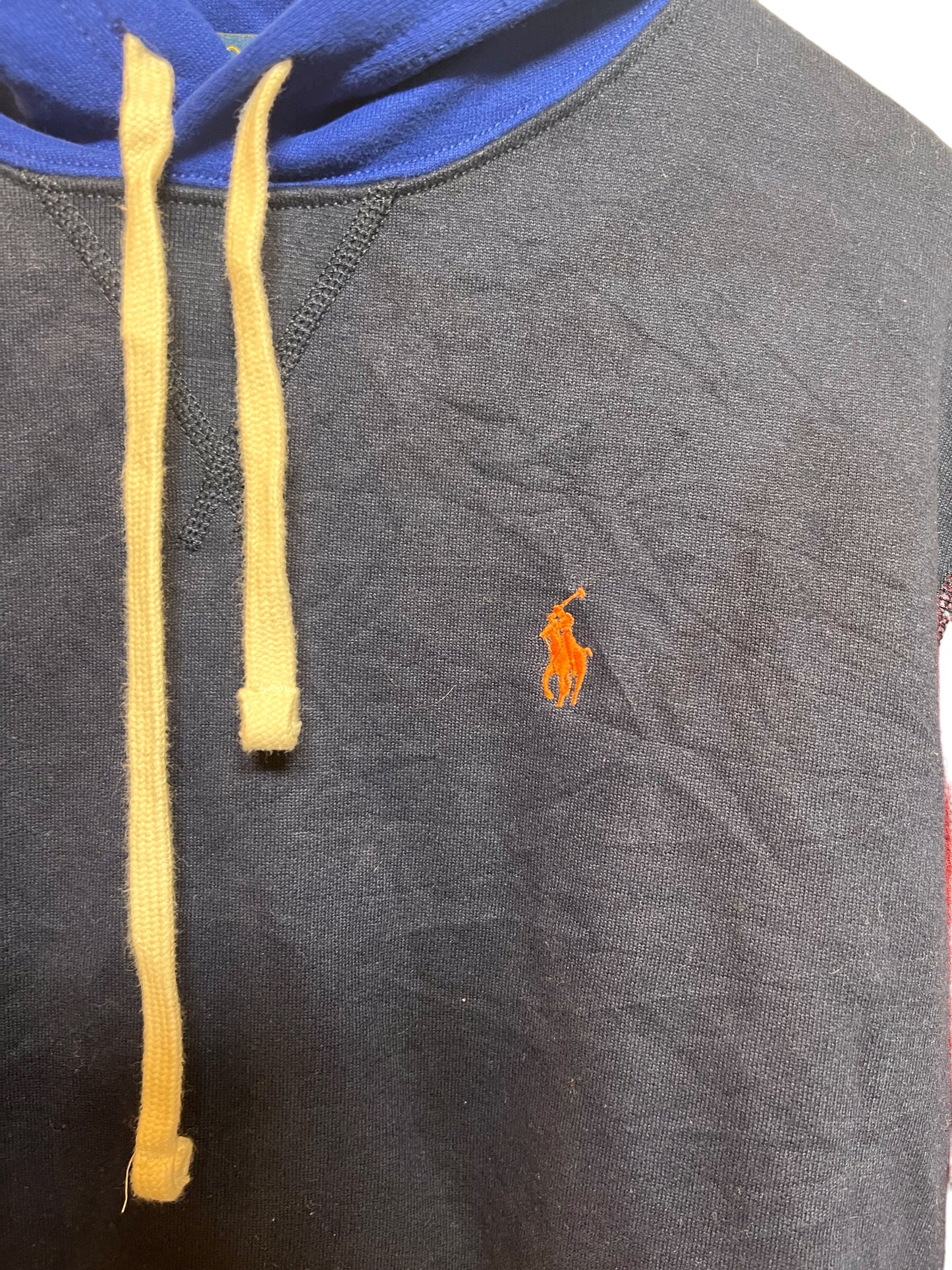 Ralph Lauren Navy Hoodie (Size M)