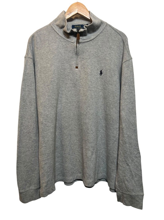 Polo Ralph Lauren Grey Quarter Zip (Size XL)