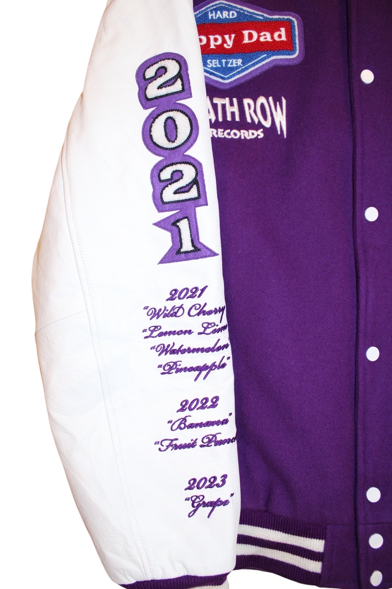 Death Row Records Varsity Jacket (Size XL)